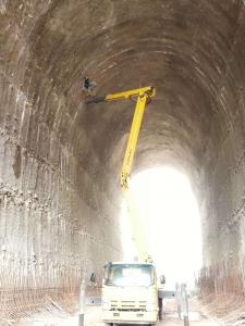 雷達檢測特高隧道